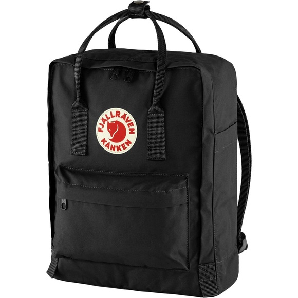 Fjallraven Kånken Backpack in Black - Picture 1 of 8
